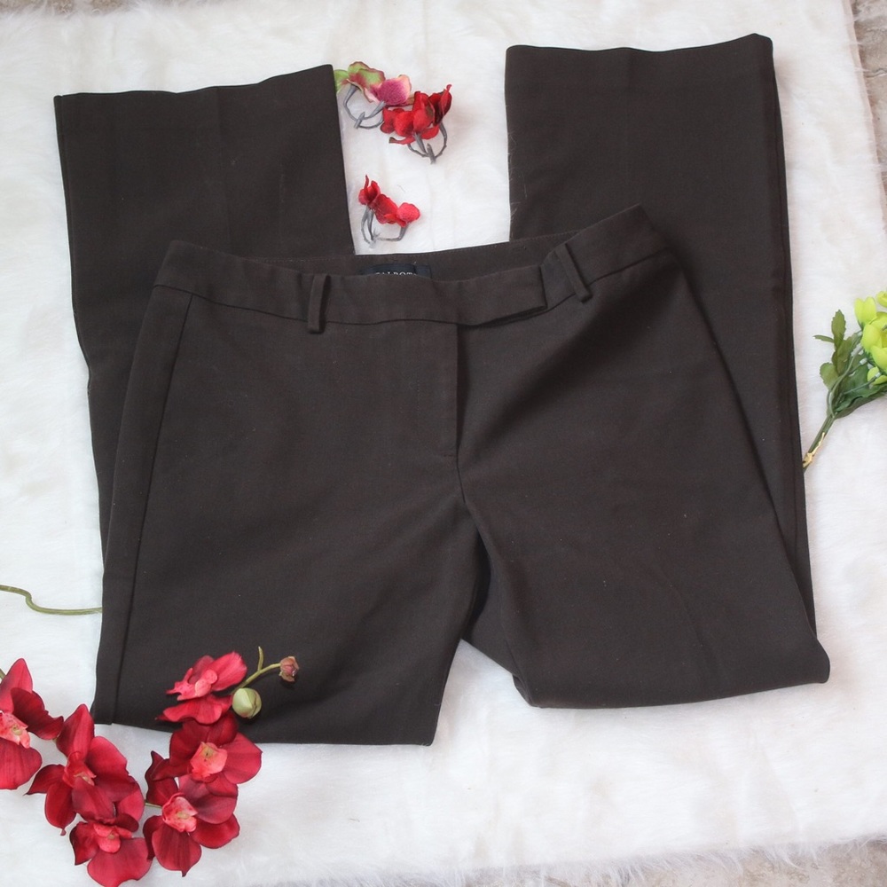 Brown high rise talbots dress pants